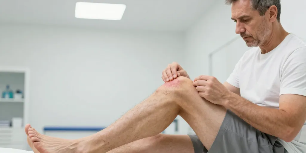 perte de poils sur les jambes homme