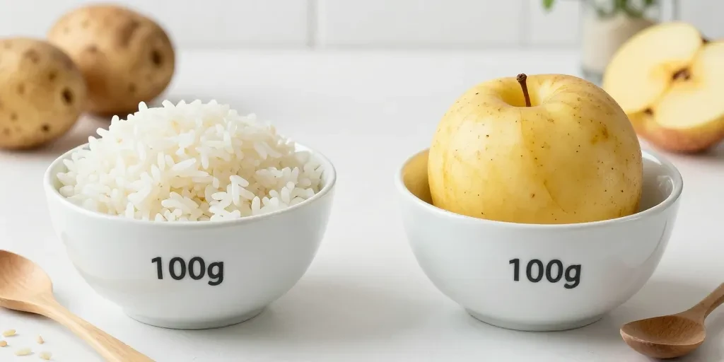 pomme de terre nutrition 100g